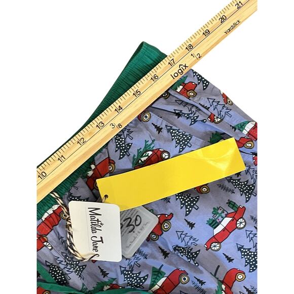 Matilda Jane Adult Christmas Lounge Pants Red Car Pajama Pants Unisex Large NWT - Picture 5 of 9
